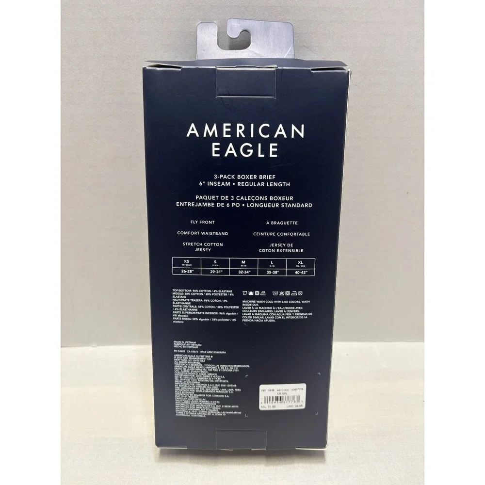 NEW 3 Pack American Eagle Mens XXL 2XL 6